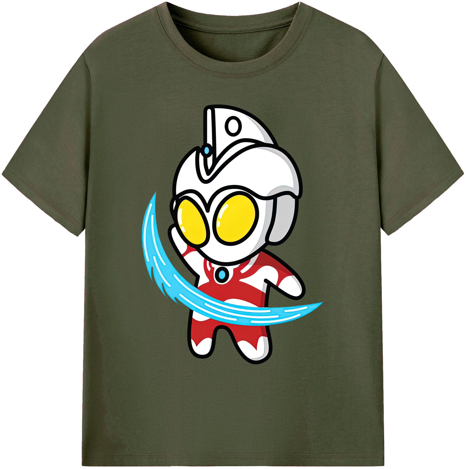 （画像用） ウルトラマン Ultraman 綿100％ メンズ半袖Tシャツ｜肌触りやわらか＆通気性